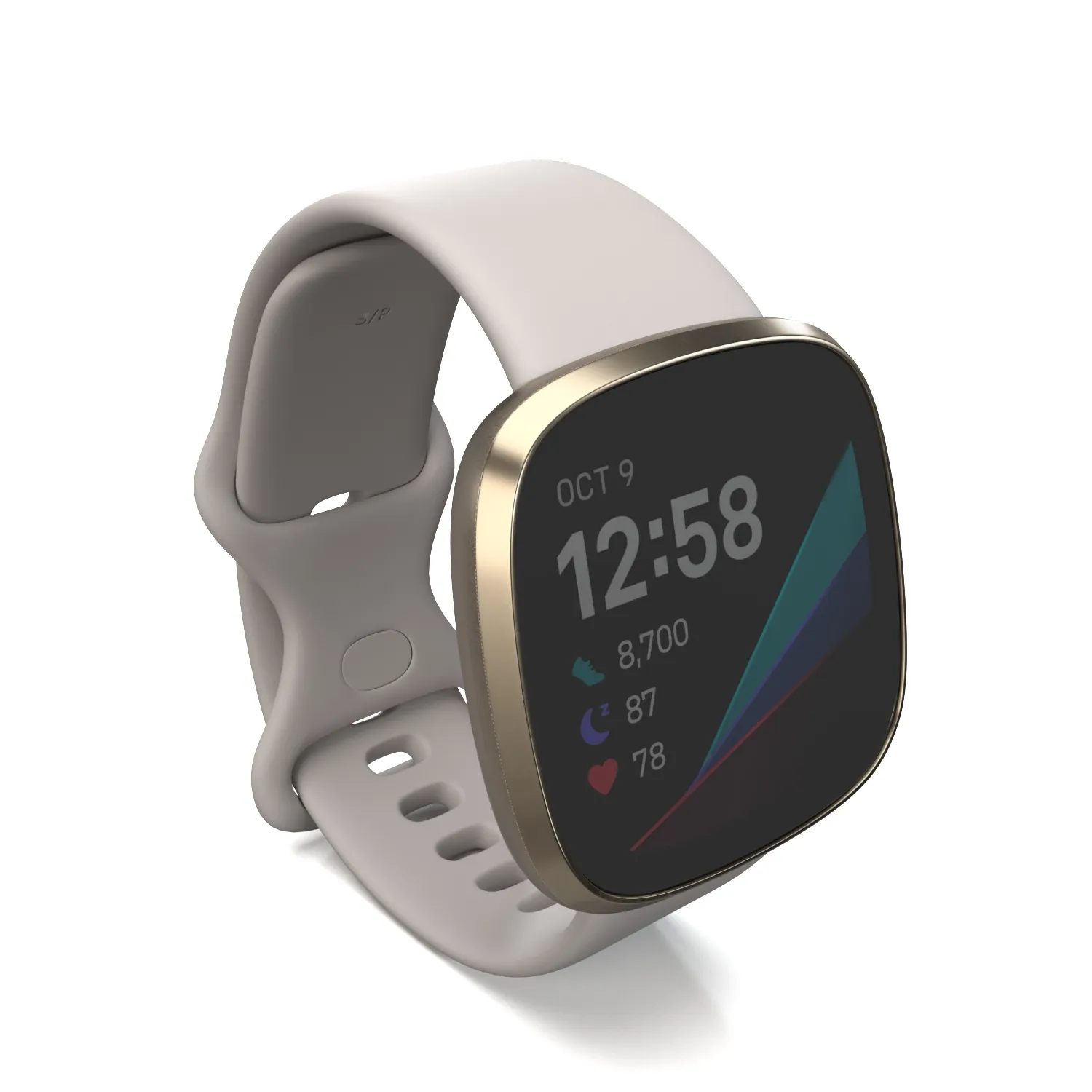 Fitbit Versa 2 Smartwatch PBR 3D Model_04